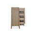 Modus Sumire Four Drawer One Door Ash Wood Chest in Ginger Image 3