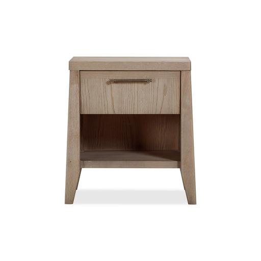 Modus Sumire One Drawer One Shelf Ash Wood Nightstand in GingerMain Image