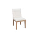 Modus Sumire Solid Wood Dining Chair in Ginger and Natural LinenImage 1