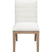 Modus Furniture Sumire Solid Wood Dining Chair in Ginger and Natural Linen 655450446474 QETW65 Image 2