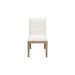 Modus Sumire Solid Wood Dining Chair in Ginger and Natural Linen Main Image