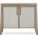 Modus Furniture Sumire Two Door Ash Wood Bachelor Chest in Ginger and Natural Cane 655450442421 QETW86 Image 2