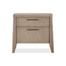 Modus Sumire Two Drawer Ash Wood Nightstand in Ginger Main Image