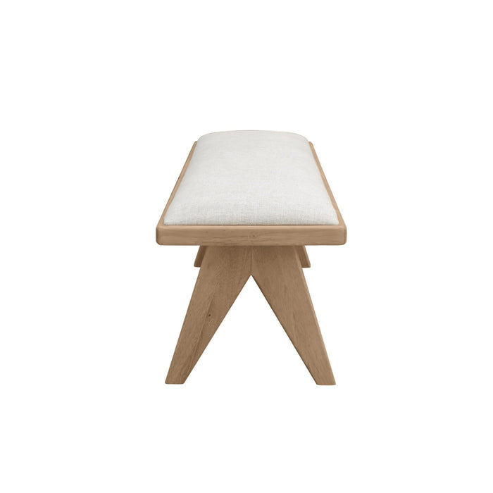 Modus Sumire Upholstered Bench in GingerImage 2