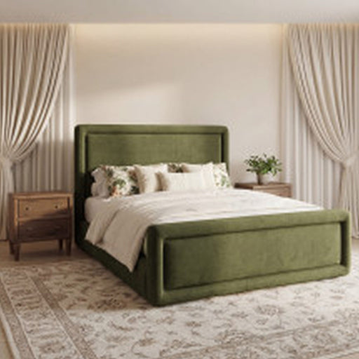 Modus Furniture Summit Uph Bed  Moss  WG2JH  Main Image