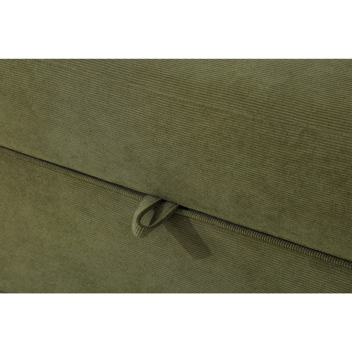 Modus Furniture Summit Uph Strg Bench  Moss 655450498930 WG2J91 Image 2