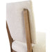 Modus Furniture Sumner Channel Back Upholstered Dining Chair in Natural 655450401510 NDMT64 Image 5