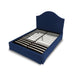 Modus Sur Skirted Footboard Storage Panel Bed in NavyImage 6