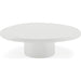 Modus Furniture Sven Short Wooden Coffee Table in Rice 655450446917 QTUJ21S Image 1