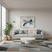 Modus Furniture Sven Short Wooden Coffee Table in Rice 655450446917 QTUJ21S Main Image