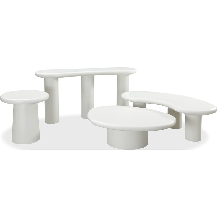 Modus Furniture Sven Tall Wooden Coffee Table in Rice 655450446948 QTUJ21L Image 9