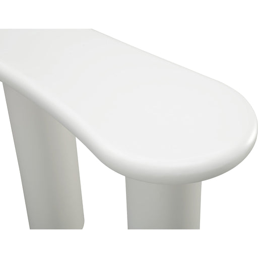 Modus Furniture Sven Wooden Console Table in Rice 655450484988 QTUJ23 Image 2