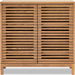 Modus Furniture Tanner Bar Cabinet  Flaxen 655450503399 QPUD80 Image 1