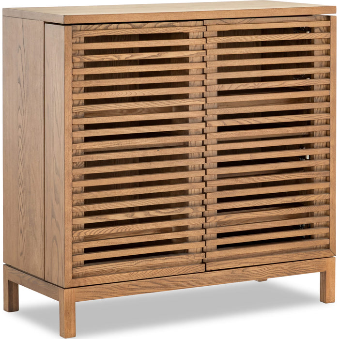 Modus Furniture Tanner Bar Cabinet  Flaxen 655450503399 QPUD80 Image 2