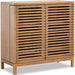 Modus Furniture Tanner Bar Cabinet  Flaxen 655450503399 QPUD80 Image 2