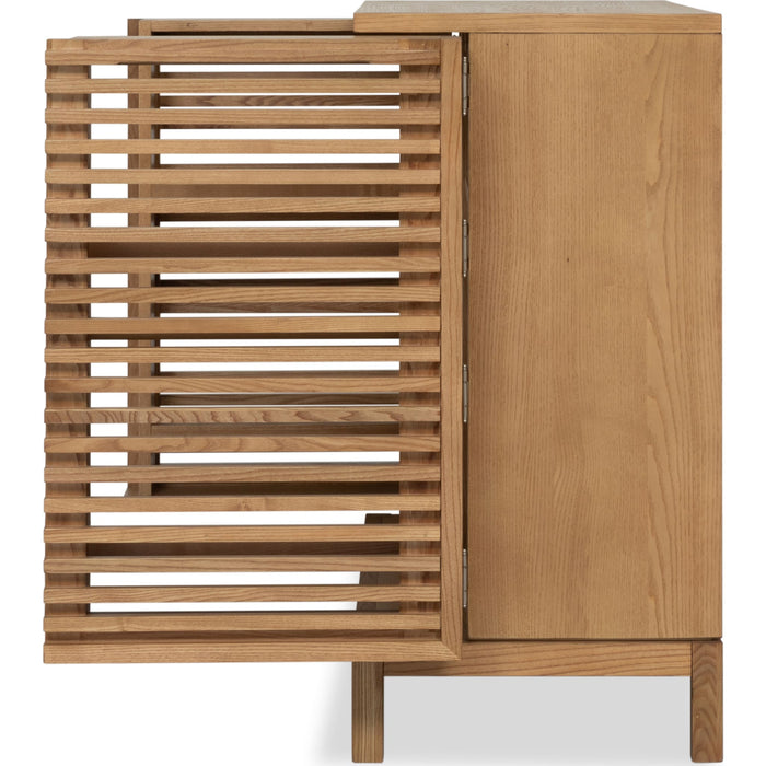 Modus Furniture Tanner Bar Cabinet  Flaxen 655450503399 QPUD80 Image 3