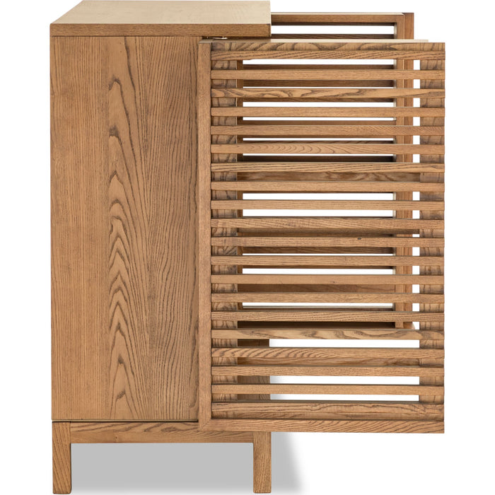 Modus Furniture Tanner Bar Cabinet  Flaxen 655450503399 QPUD80 Image 4