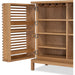 Modus Furniture Tanner Bar Cabinet  Flaxen 655450503399 QPUD80 Image 5