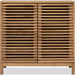 Modus Furniture Tanner Bar Cabinet  Flaxen 655450503399 QPUD80 Main Image