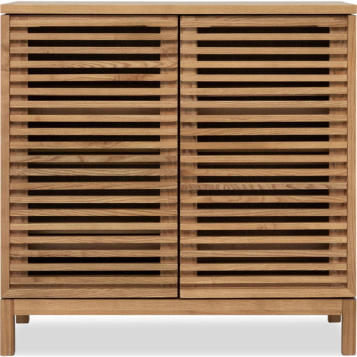 Modus Furniture Tanner Bar Cabinet  Flaxen 655450503399 QPUD80 Main Image