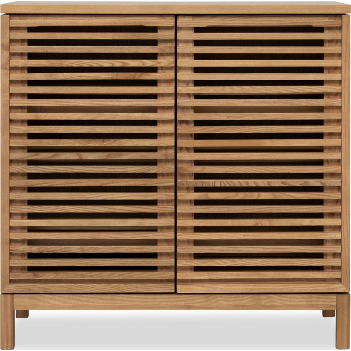 Modus Furniture Tanner Bar Cabinet  Flaxen 655450503399 QPUD80 Main Image