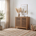 Modus Furniture Tanner Bar Cabinet  Flaxen 655450503399 QPUD80 Main Image