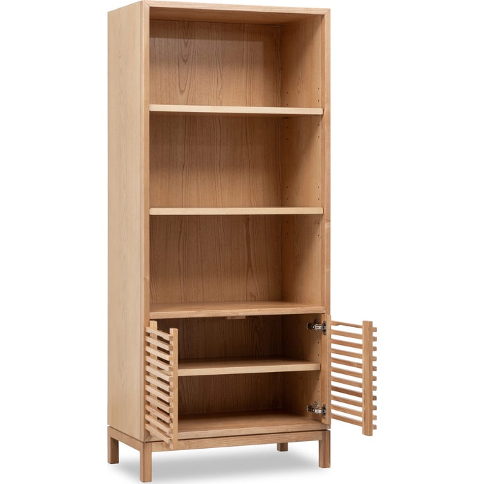 Modus Furniture Tanner Bookcase  Flaxen 655450503504 QPUD19 Image 2