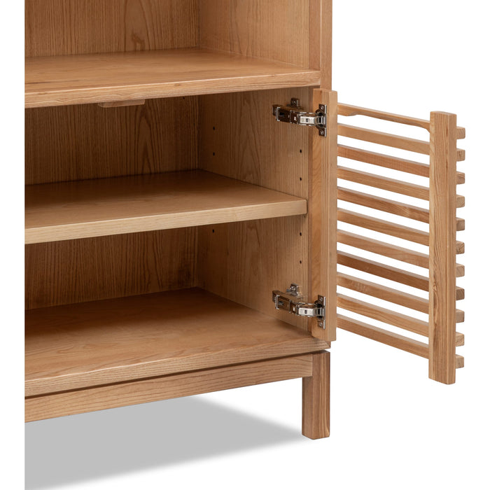 Modus Furniture Tanner Bookcase  Flaxen 655450503504 QPUD19 Image 6