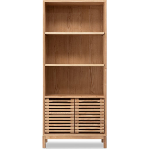 Modus Furniture Tanner Bookcase  Flaxen 655450503504 QPUD19 Main Image