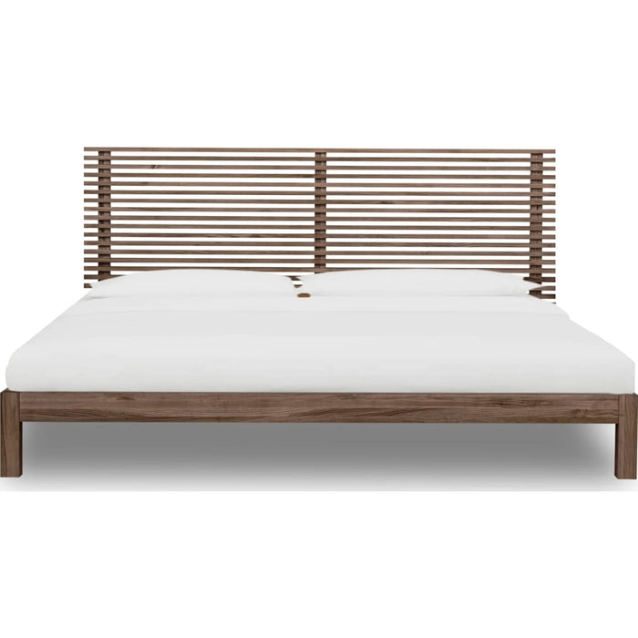 Modus Furniture Tanner California King size Solid Ash Platform Bed in Chicory 655450579837 QP8CH6 Image 1