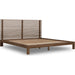 Modus Furniture Tanner California King size Solid Ash Platform Bed in Chicory 655450579837 QP8CH6 Image 4