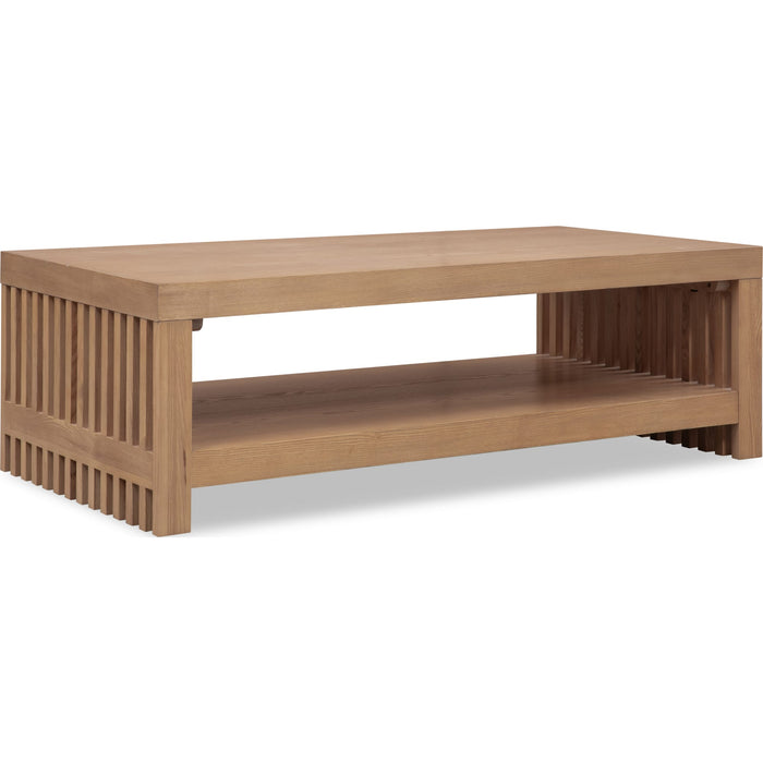 Modus Furniture Tanner Coffee Table  Flaxen 655450503443 QPUD21 Image 2