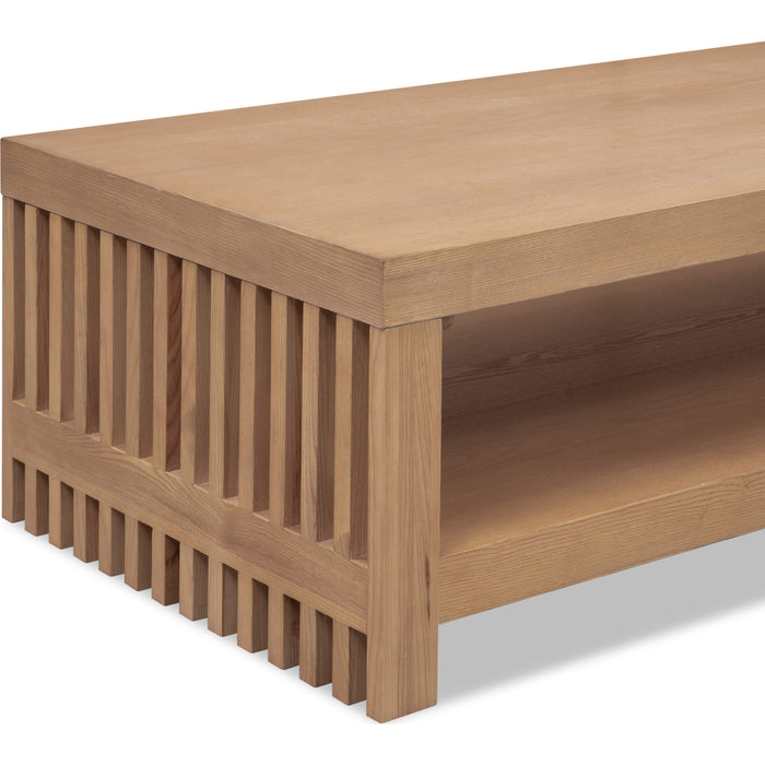 Modus Furniture Tanner Coffee Table  Flaxen 655450503443 QPUD21 Image 4