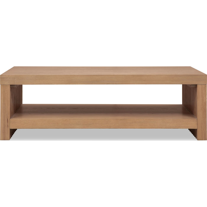Modus Furniture Tanner Coffee Table  Flaxen 655450503443 QPUD21 Main Image