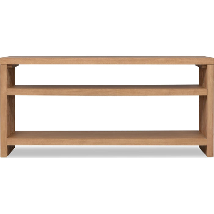 Modus Furniture Tanner Console Table  Flaxen 655450503467 QPUD23 Image 1