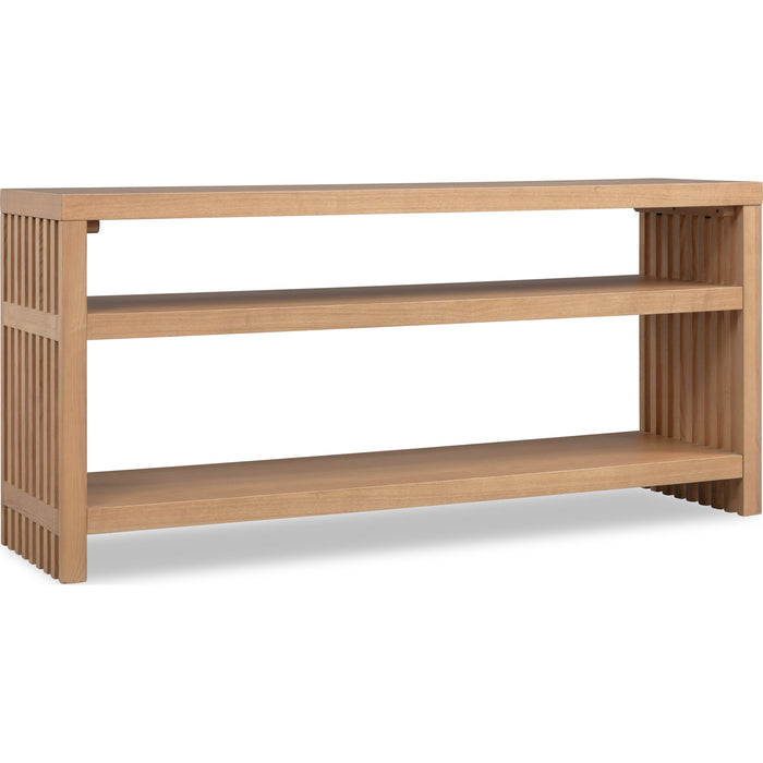 Modus Furniture Tanner Console Table  Flaxen 655450503467 QPUD23 Image 2