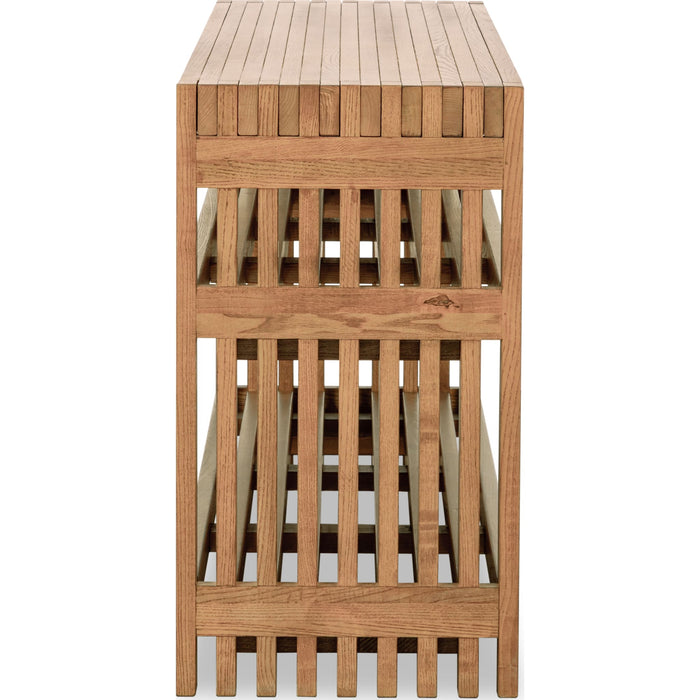 Modus Furniture Tanner Console Table  Flaxen 655450503467 QPUD23 Image 2