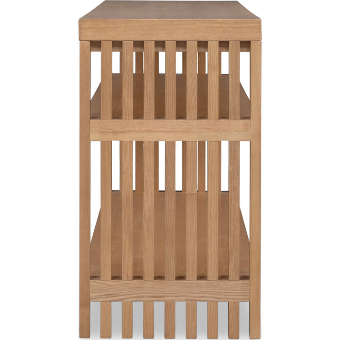 Modus Furniture Tanner Console Table  Flaxen 655450503467 QPUD23 Image 3