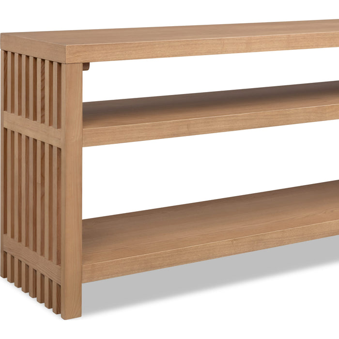 Modus Furniture Tanner Console Table  Flaxen 655450503467 QPUD23 Image 5