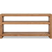 Modus Furniture Tanner Console Table  Flaxen 655450503467 QPUD23 Main Image