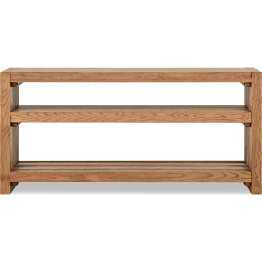 Modus Furniture Tanner Console Table  Flaxen 655450503467 QPUD23 Main Image