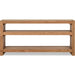 Modus Furniture Tanner Console Table  Flaxen 655450503467 QPUD23 Main Image
