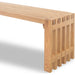 Modus Furniture Tanner Dining Bench  Flaxen 655450503344 QPUD65 Image 3