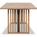 Modus Furniture Tanner Dining Table  Flaxen 655450503412 QPUD60 Image 2