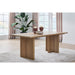 Modus Furniture Tanner Dining Table  Flaxen 655450503412 QPUD60 Main Image