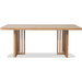 Modus Furniture Tanner Dining Table  Flaxen 655450503412 QPUD60 Main Image