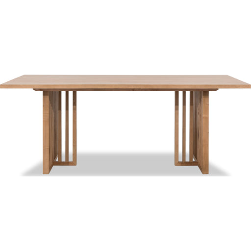Modus Furniture Tanner Dining Table  Flaxen 655450503412 QPUD60 Main Image