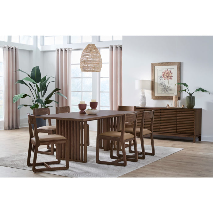 Modus Furniture Tanner Dining Table  Roux 655450503405 QPUA60 Image 5
