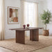 Modus Furniture Tanner Dining Table  Roux 655450503405 QPUA60 Main Image