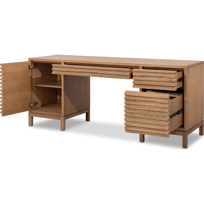 Modus Furniture Tanner File Drawer Desk  Flx 655450503528 QPUD11 Image 2